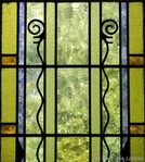 Glas-in-loodraam, detail.
<br/>
Gert-Jan Lobbes, 2016